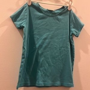 Blue kids Hanna Anderson t-shirt.